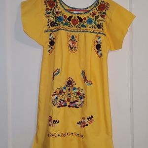 Authentic girl's Mexican dress
